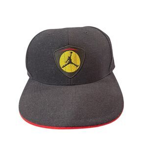 VTG 100% Wool Air Jordan Last Shot  Jumpman Hat Cap Fitted Size 7 3/8 Men